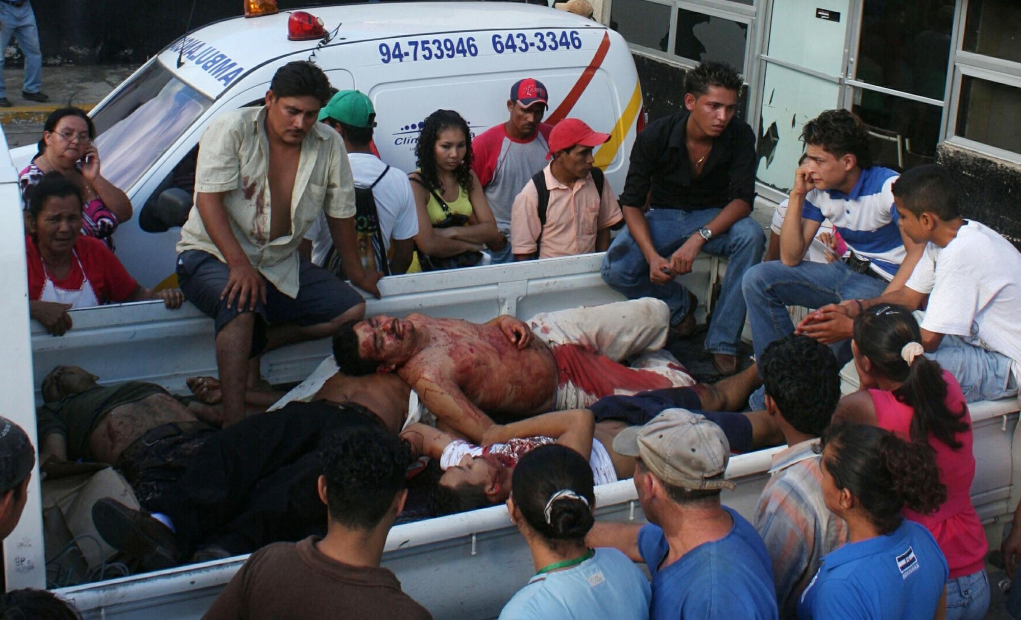 洪都拉斯足球場上演血腥屠殺 數名槍手打死14人