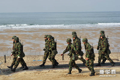 高清組圖：韓美開始舉行聯合軍事演習