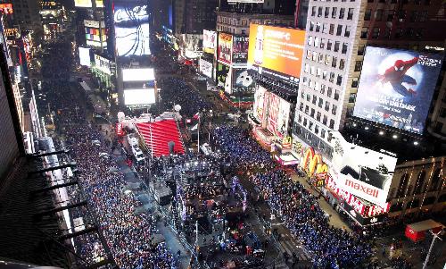 各國喜迎2011年 焰火絢麗奪目、水晶球桑巴舞助興