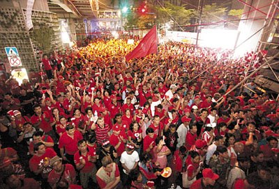 泰國3萬紅衫軍重聚曼谷 欲以新策略表達訴求