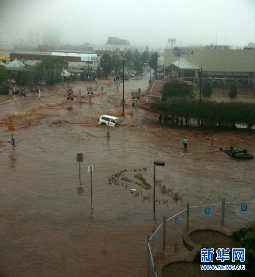 高清：澳大利亞東部降雨持續 洪水肆虐