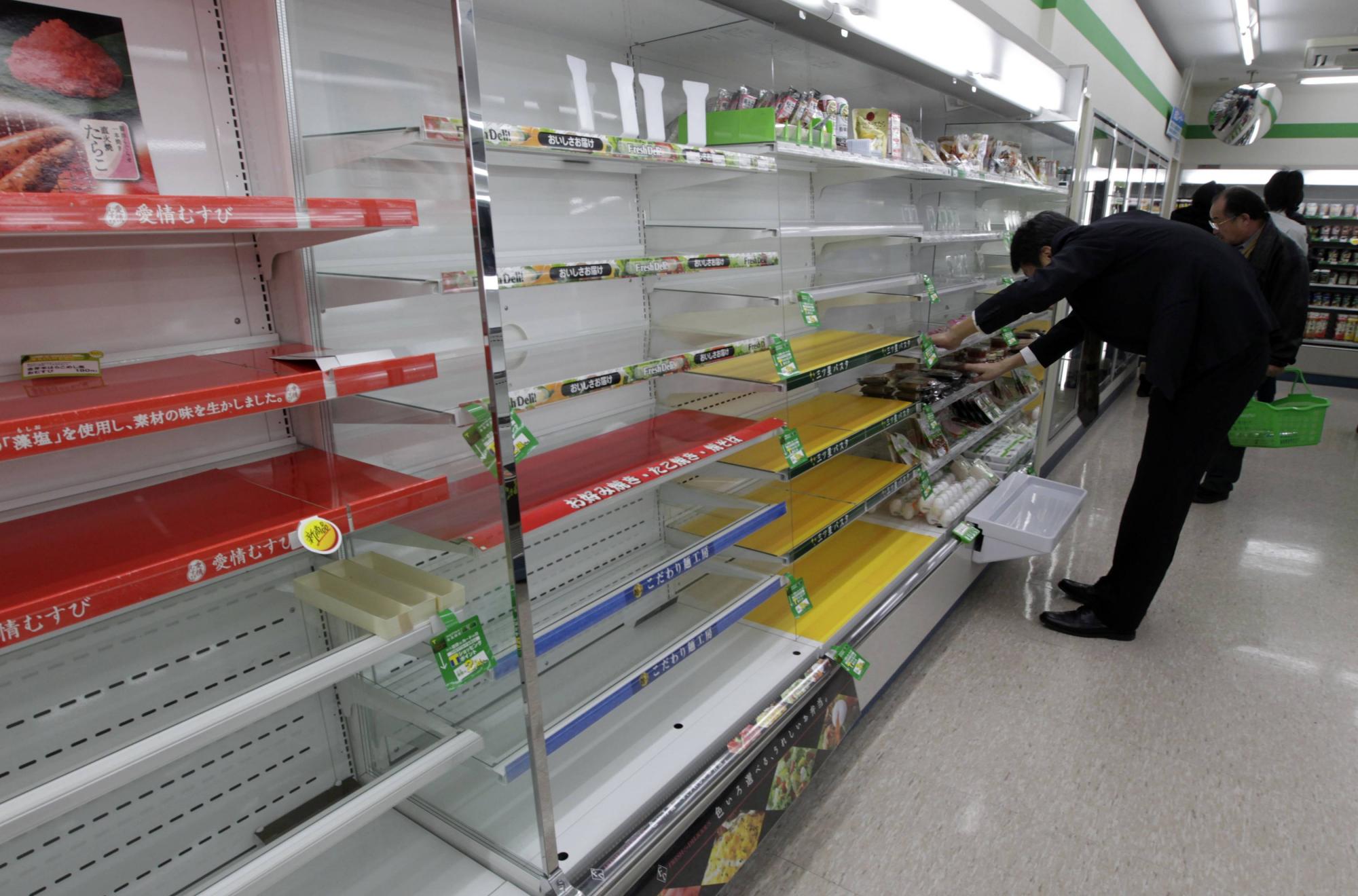 海水吞噬宮城縣大批房屋農田