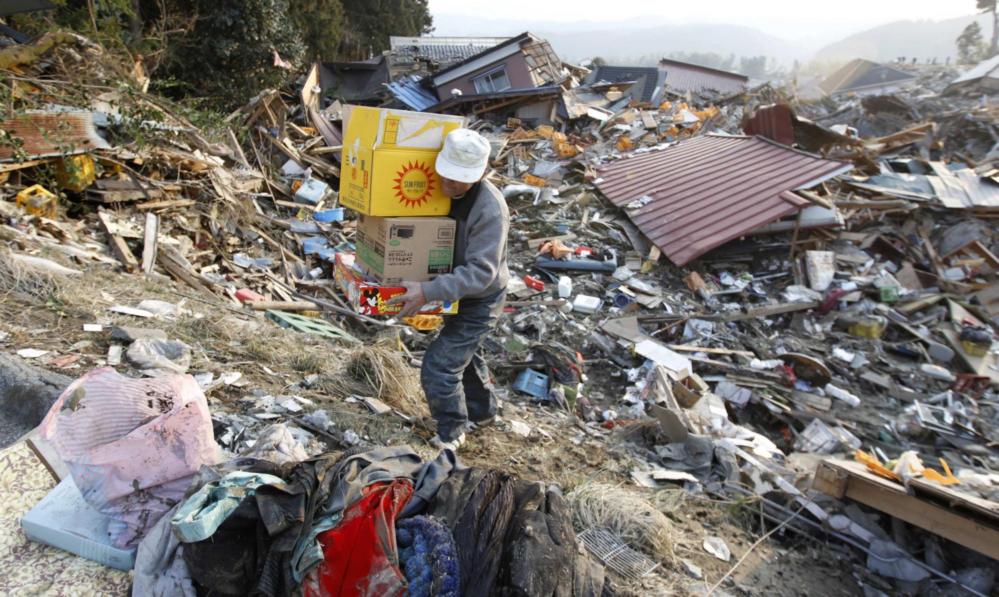 日本三座小城災后基本消失 傷亡失蹤者達數萬
