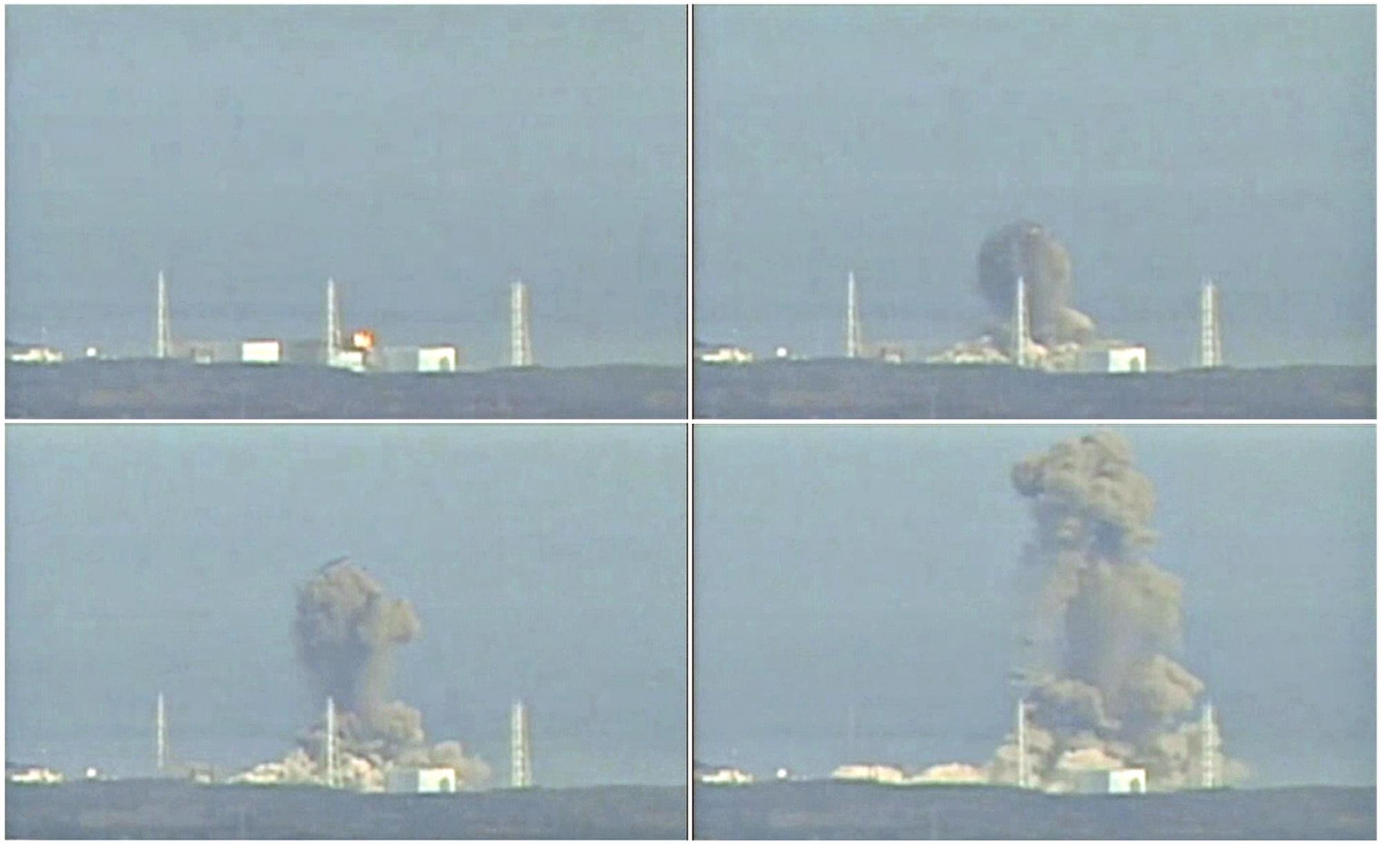 日本福島核電站再次爆炸 周邊21萬民眾大轉移