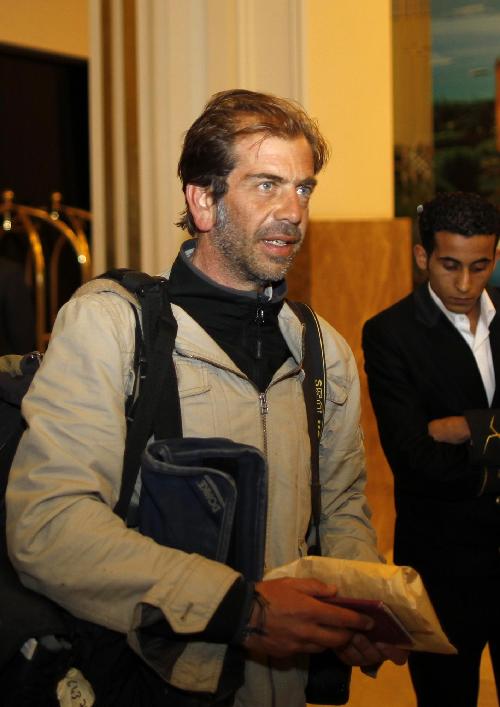 組圖：在利比亞被捕法新社和蓋蒂圖片社3名記者獲釋