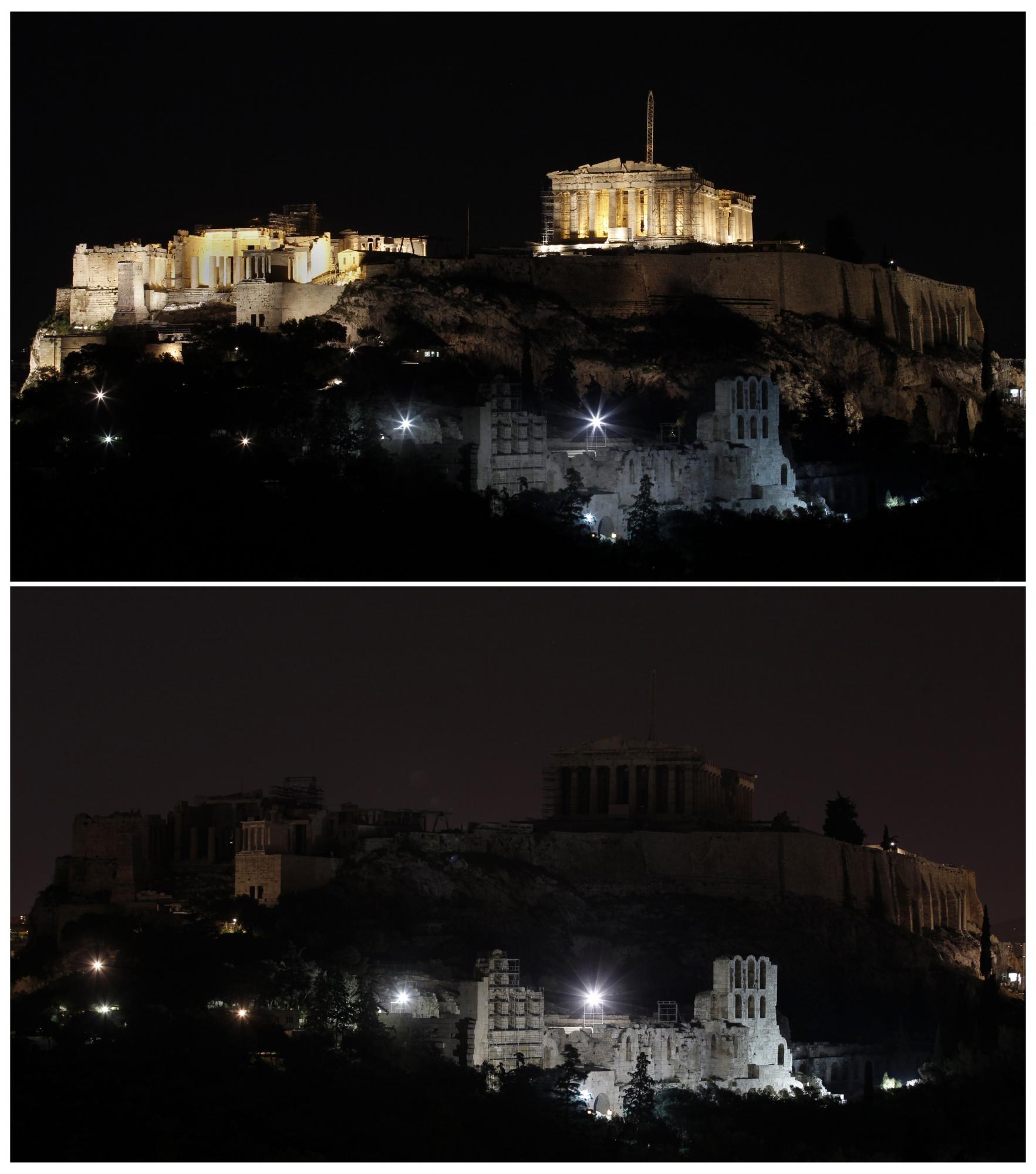 4000城市共度“地球一小時(shí)” 哈利法塔滅燈14國首次參與