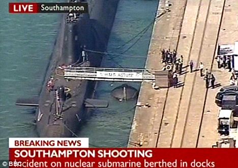 英國核潛艇上發生槍擊事件 造成一死一傷