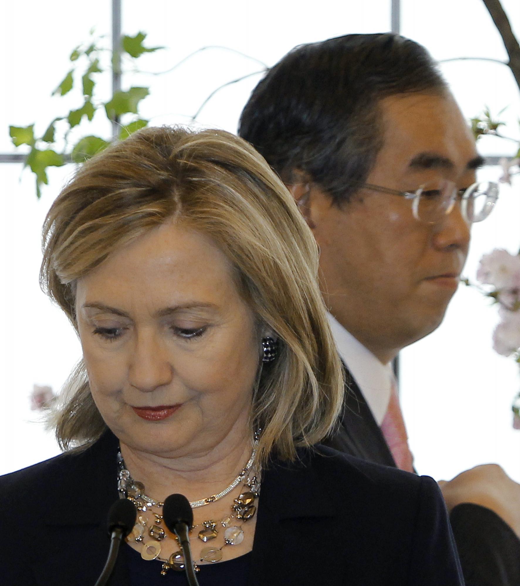 東電首次給出核事故處理時間表 希拉里訪問災后日本