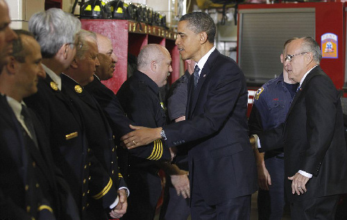 奧巴馬悼念9•11逝者 獨攬功績引布什不滿