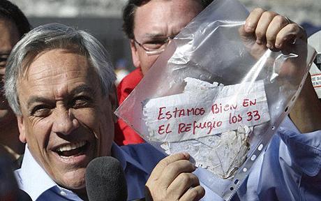 智利礦難救命紙條誰屬？書寫者要求總統(tǒng)歸還