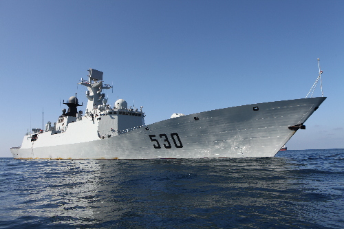 笑傲大洋 ——海軍“徐州”艦執行多樣化軍事任務風采錄