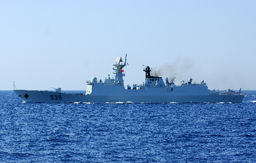 笑傲大洋 ——海軍“徐州”艦執行多樣化軍事任務風采錄