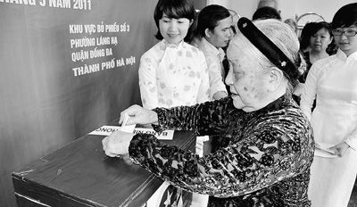 越南6236萬人直選國會和地方議會代表