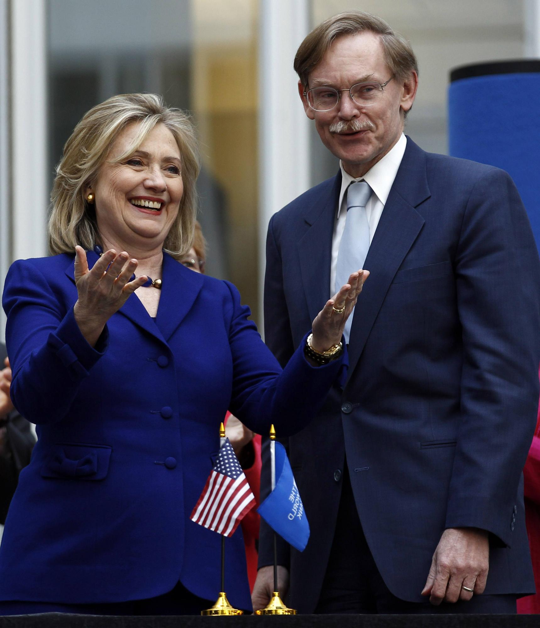 希拉里有意競選世行行長?美國高官緊急出面否認