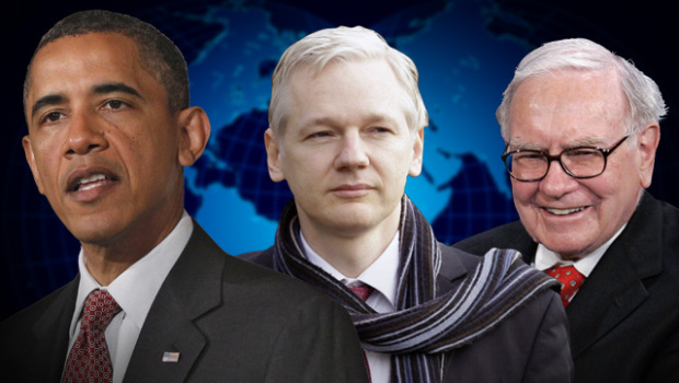 眼饞巴菲特天價午餐?奧巴馬阿桑奇也賣“吃飯權(quán)”