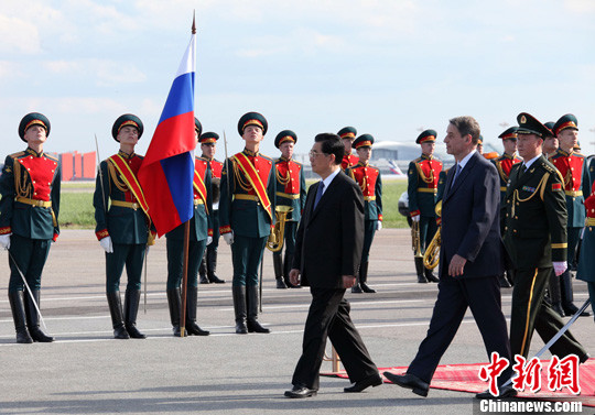 胡錦濤訪俄 規(guī)劃兩國關(guān)系未來