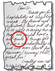 完美王妃也出錯？ 凱特被爆信中出現兩處錯誤