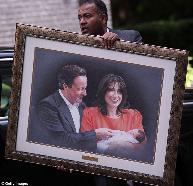 扎爾達里效仿奧巴馬送卡梅倫油畫 國禮不當惹非議