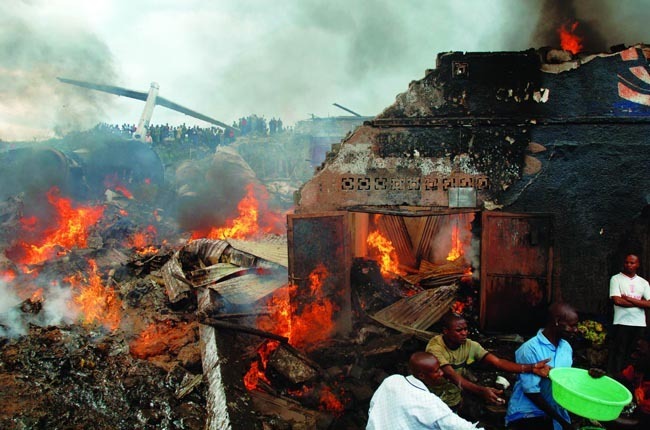 剛果(金)再發墜機事件 127人死亡惡劣天氣是主因