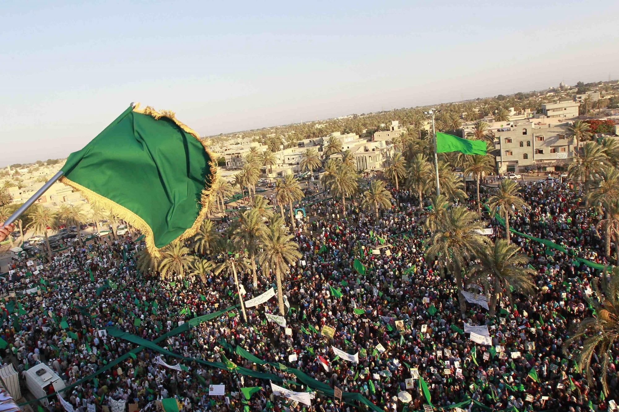 利比亞政府否認欲轟炸首都 卡扎菲再表死戰決心