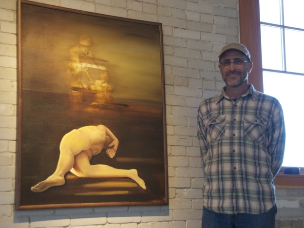 美國急救室醫(yī)生辦畫展 述說退伍軍人戰(zhàn)后傷痛