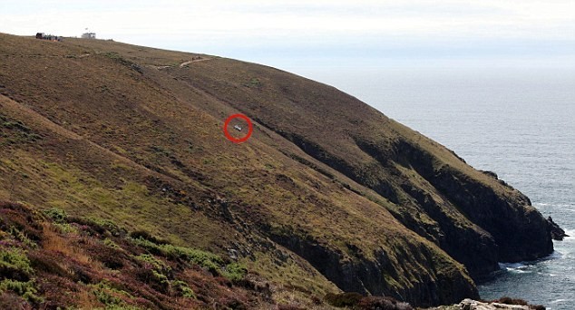 英國大媽駕車翻下懸崖 被困20小時后成功脫險