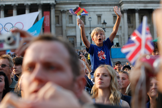 倫敦奧運倒計時一周年：特色慶典 獎牌亮相（組圖）
