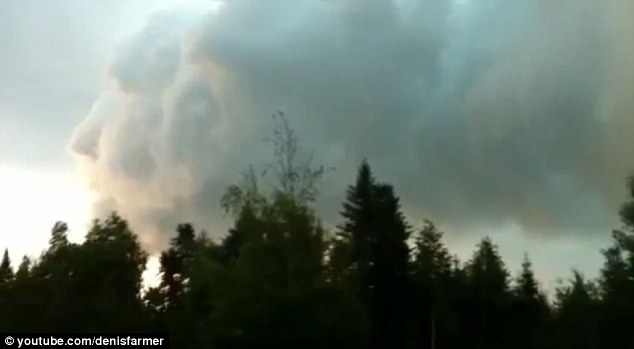 加拿大攝影愛好者拍到奇特“人臉”云團（圖）