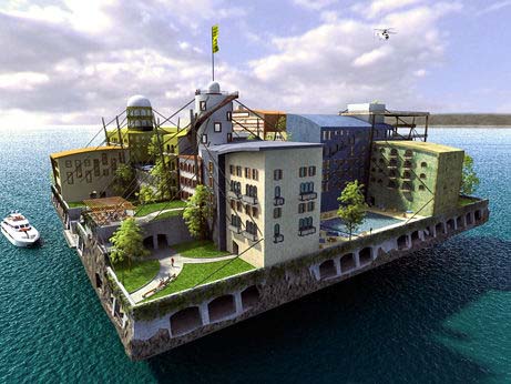 海上漂浮城市:烏托邦式未來人類居所或7年后問世