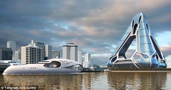 海上漂浮城市:烏托邦式未來人類居所或7年后問世