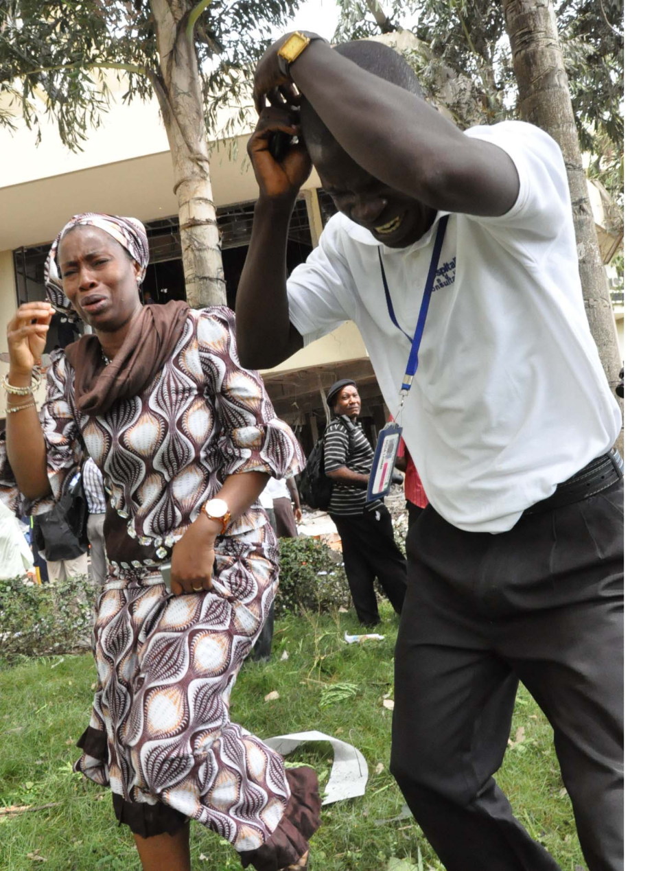 組圖：尼日利亞聯合國駐地發生爆炸