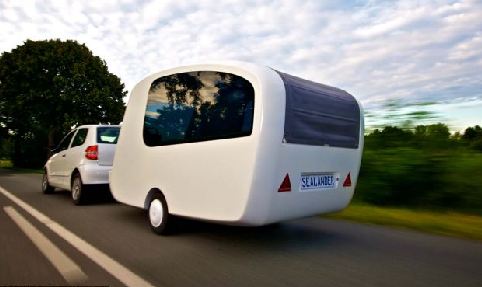 德國設計師打造水陸兩棲房車 擬售價1.3萬英鎊