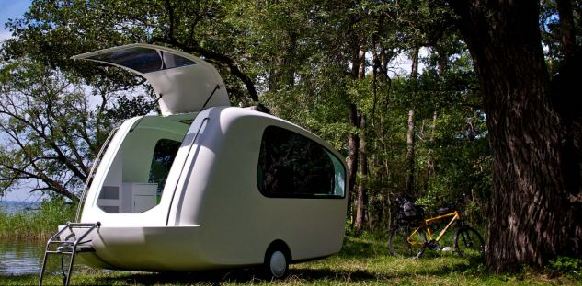 德國設計師打造水陸兩棲房車 擬售價1.3萬英鎊