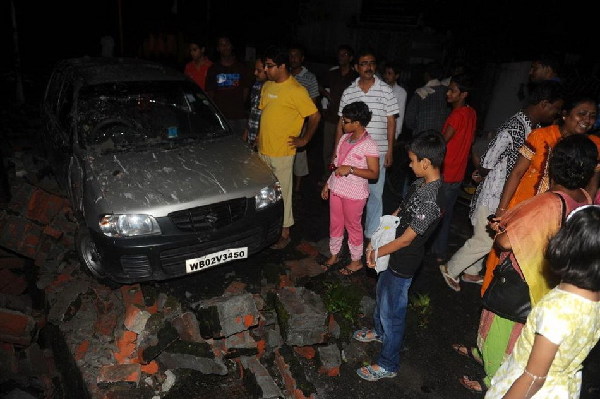 組圖：印度錫金邦發(fā)生里氏6.8級(jí)地震