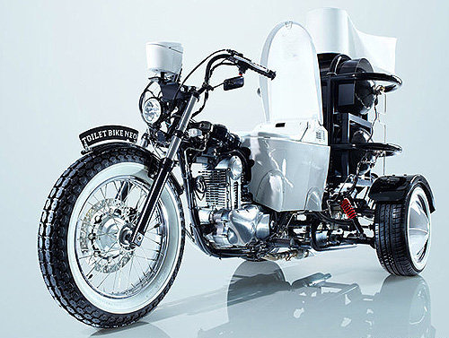 用糞便作燃料!日本公司推出馬桶環保摩托車