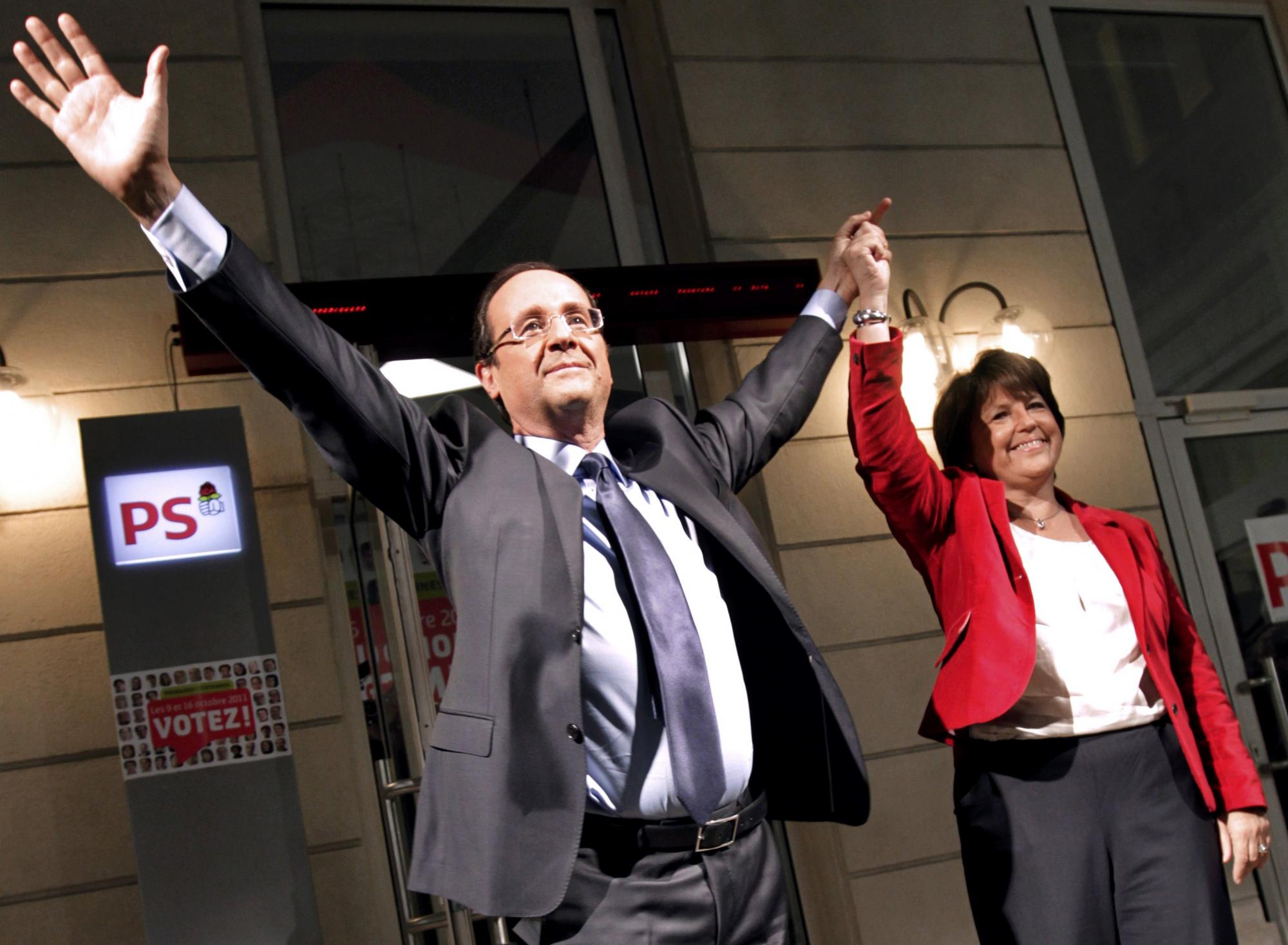 淘汰前女友、再勝女對(duì)頭 “安靜男人”贏社會(huì)黨提名決戰(zhàn)薩科齊