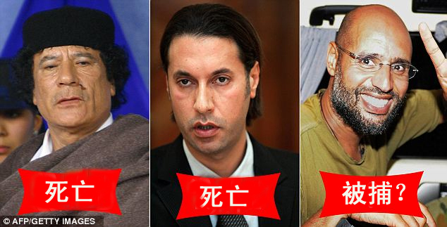 卡扎菲遺孀要求調查死亡真相 傳賽義夫逃亡路上被俘