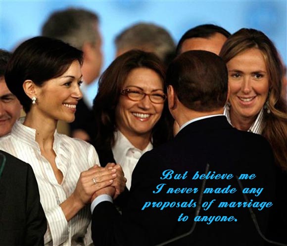 與貝盧斯科尼“糾纏不清”的17個(gè)女人