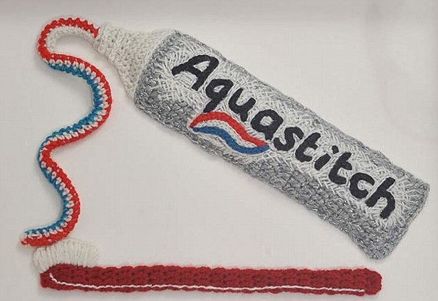 5公斤毛線的魔力！英國設計師編出溫馨童話小屋