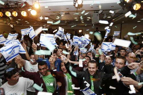 圖集:直擊以色列議會選舉 內塔尼亞胡有望連任