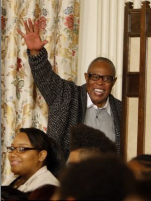 <BR>白宮音樂會見偶像 美國第一夫人尖叫難抑興奮之情