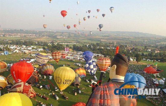 五花八門的獵奇熱氣球