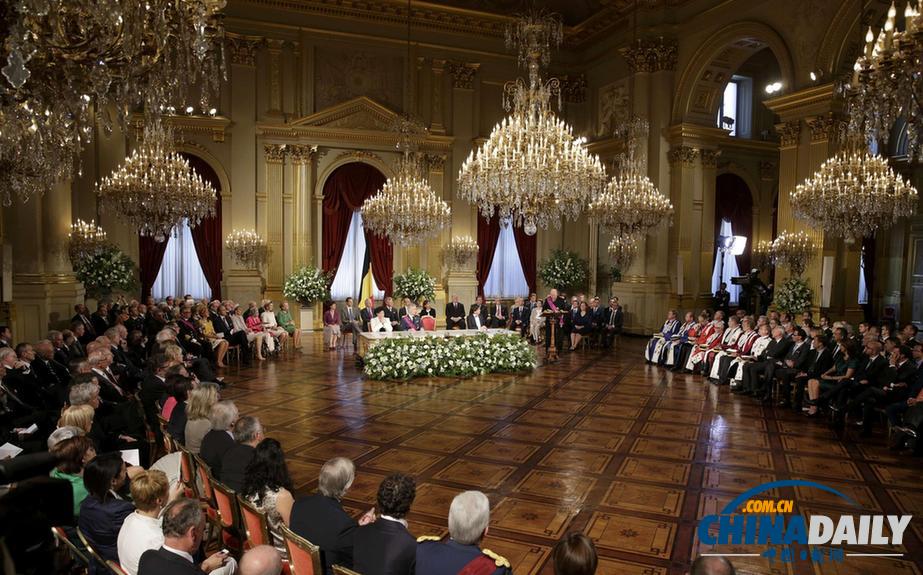 比利時老國王主動退位 王儲順利接棒（高清組圖）