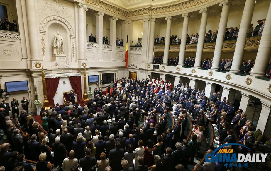 比利時老國王主動退位 王儲順利接棒（高清組圖）