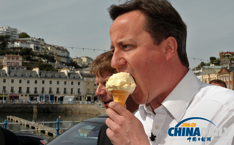 炎炎夏日 各國政要難抵冰淇淋誘惑（高清組圖）