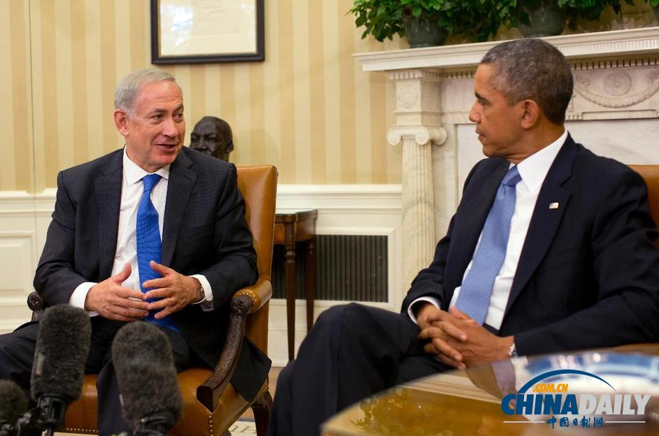 奧巴馬與內塔尼亞胡會談 伊核問題或成焦點（組圖）