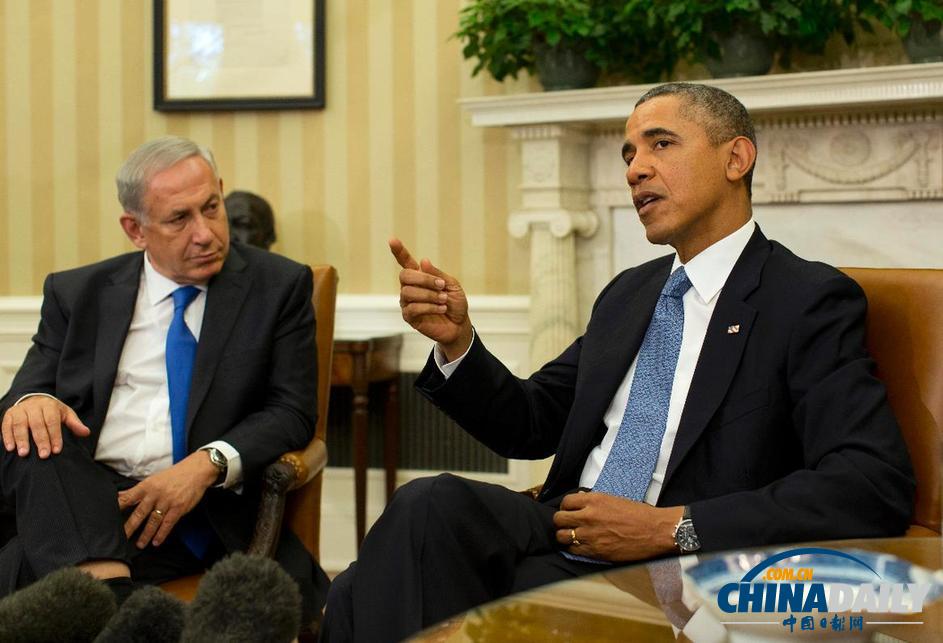 奧巴馬與內塔尼亞胡會談 伊核問題或成焦點（組圖）