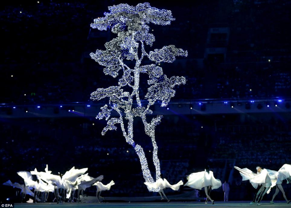 索契冬奧會閉幕式調侃“五環變四環”