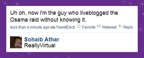 巴基斯坦IT顧問(wèn)微博直播美軍突襲拉登過(guò)程