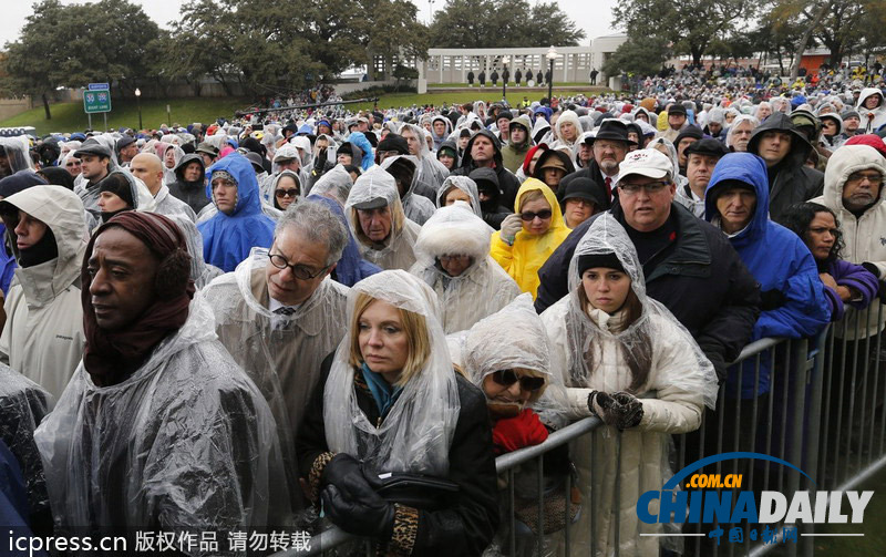美國達拉斯首度大規模紀念肯尼迪遇刺50周年